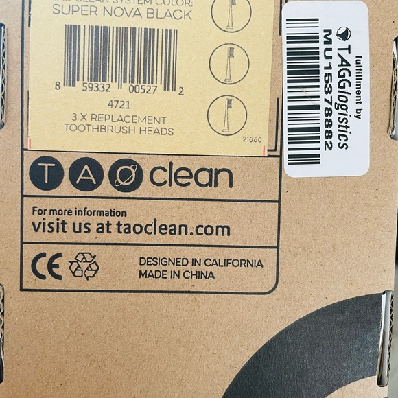 Tao clean replacement toothbrushes black - Picture 5 of 5